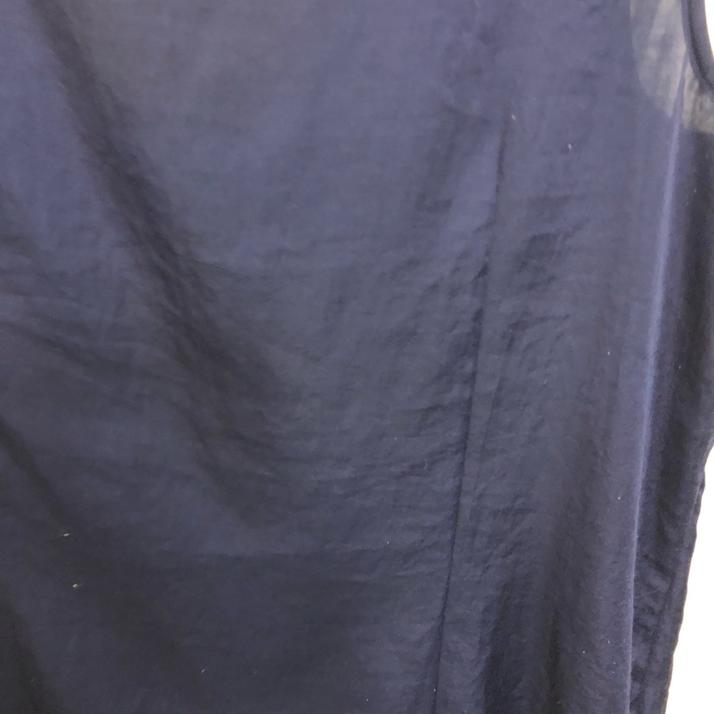 Loft Blue Ruffled Tank Top Size M - Picture 6 of 8